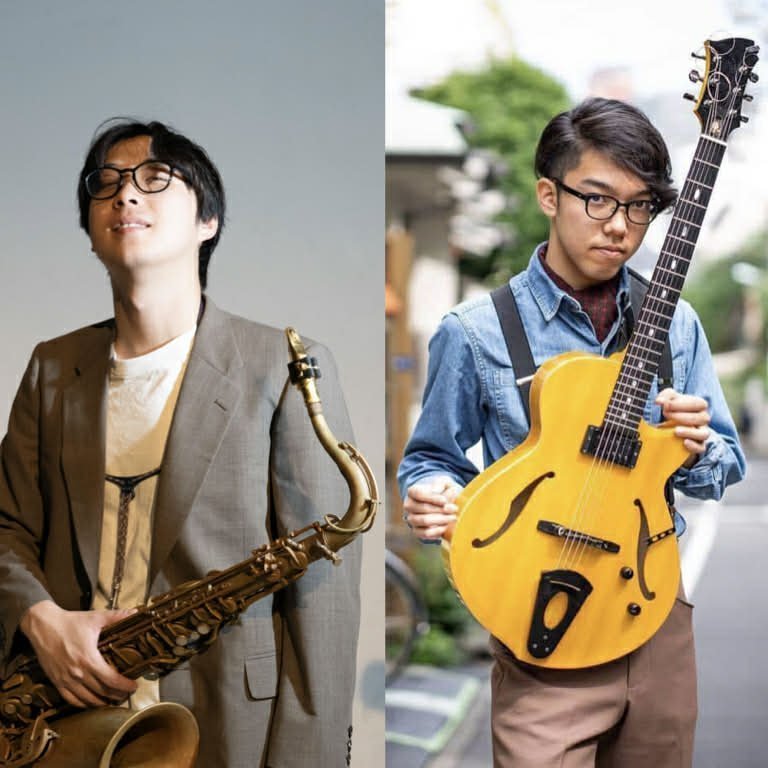 石脇サンタ(Sax) × 田中亮輔(Gt) Duo